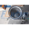 SS304 SS316L bolsa de filtro saco, aço inoxidável habitação do filtro de água